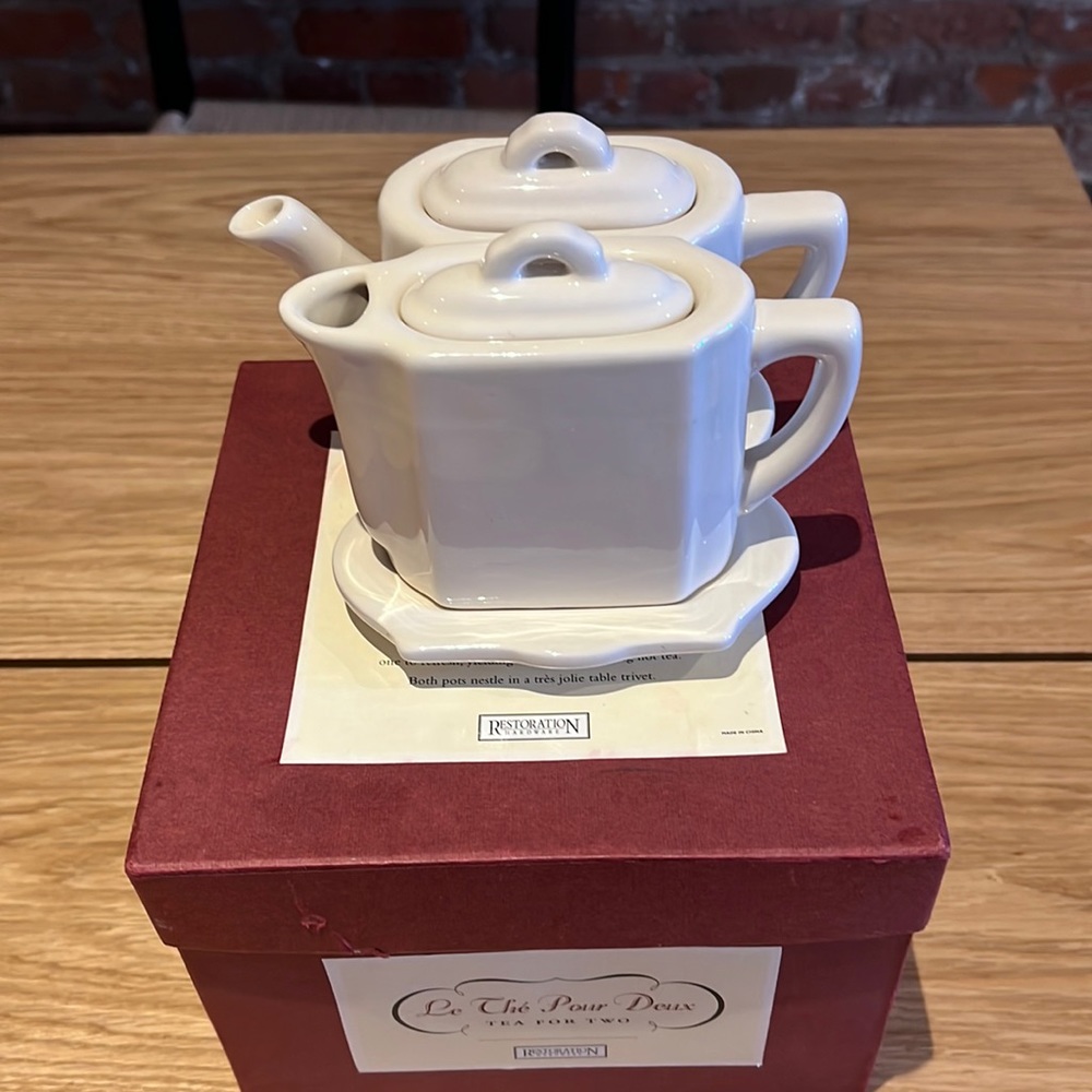 Restoration Hardware Tea for Two
